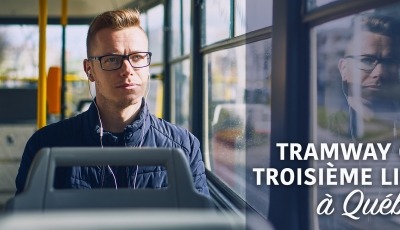 Tramway à Québec