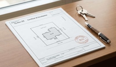 Le certificat de localisation au Québec - equipe Jean-François Morin courtier immobilier à Québec & Lévis
