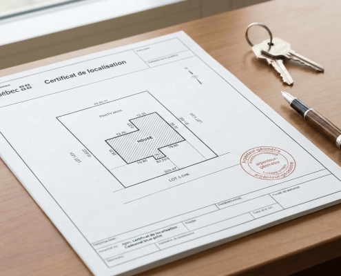 Le certificat de localisation au Québec - equipe Jean-François Morin courtier immobilier à Québec & Lévis