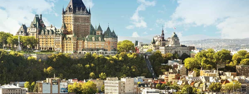 Vue de la Capitale-Nationale, illustrant le marché immobilier de Québec