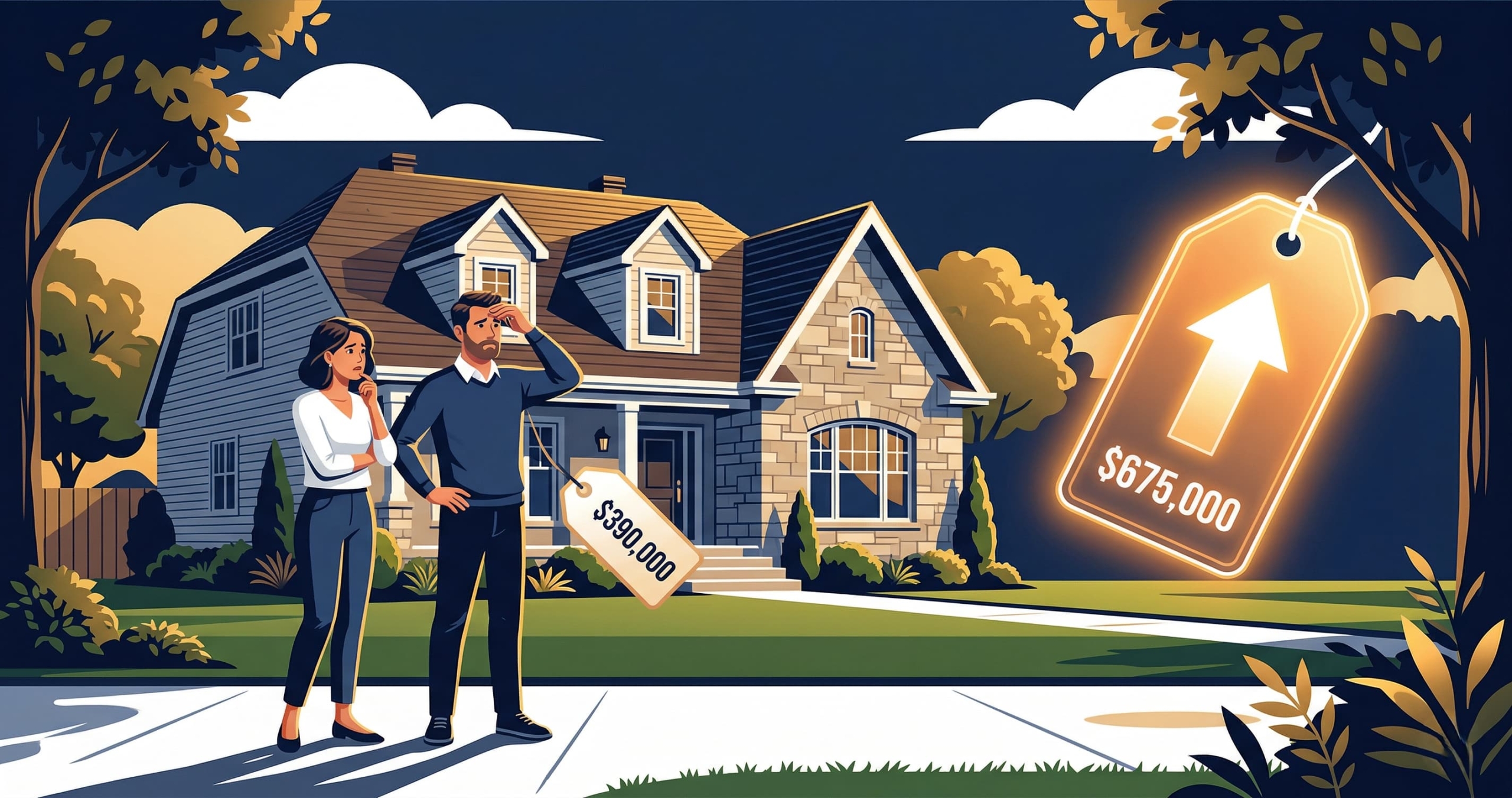 Ecclesiaste, courtier de l'Équipe Jean-François Morin, expliquant la valeur réelle d'une maison à un premier acheteur