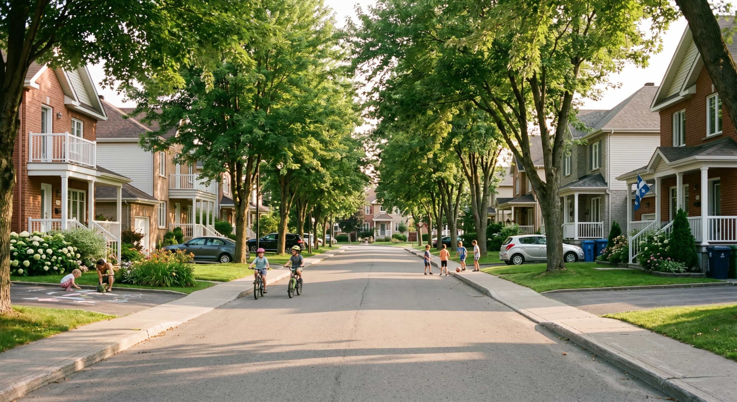 Quartier résidentiel familial à Trois-Rivières-Ouest – maison à vendre