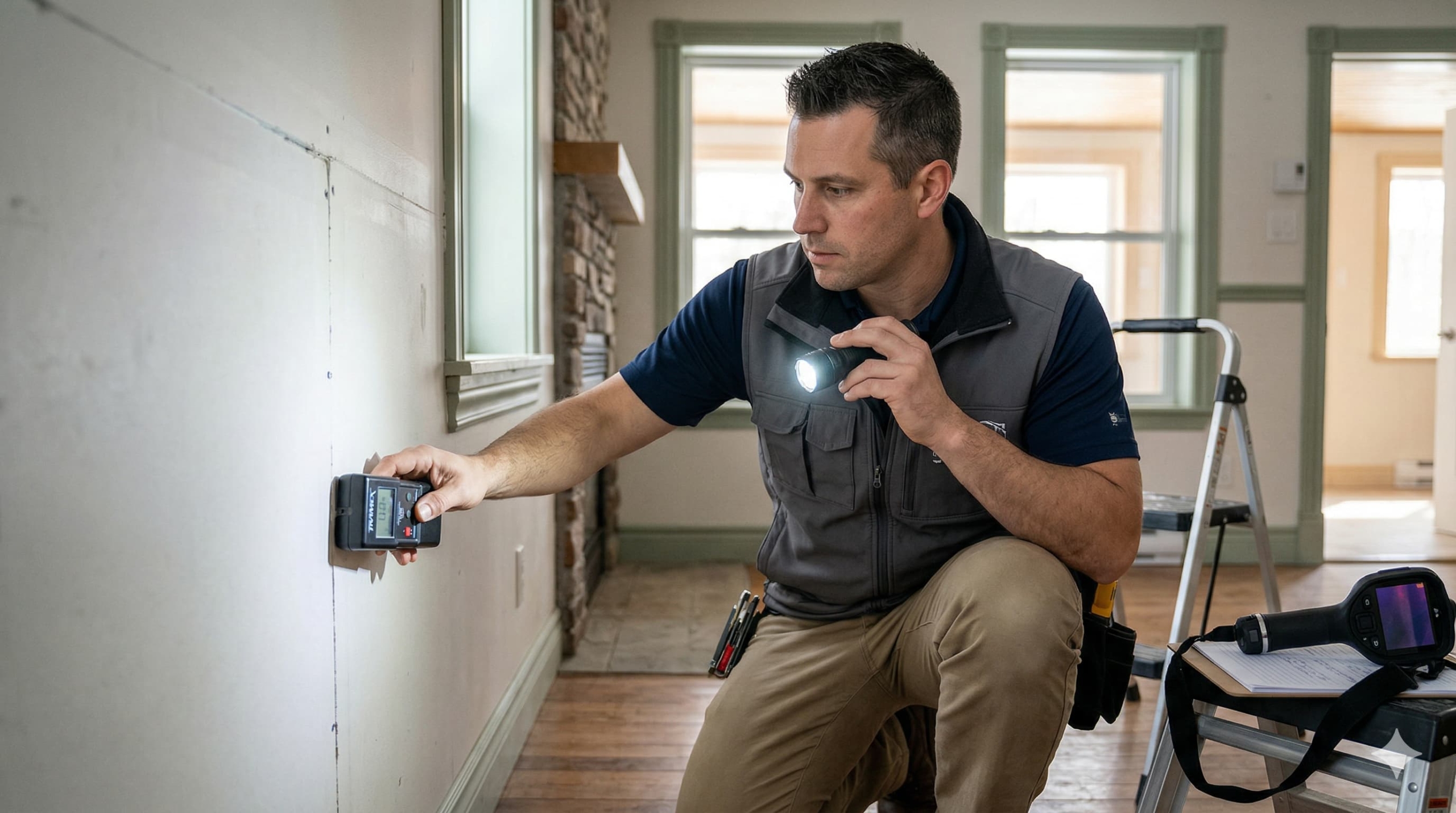 Inspection préachat pour détecter les vices cachés dans une maison