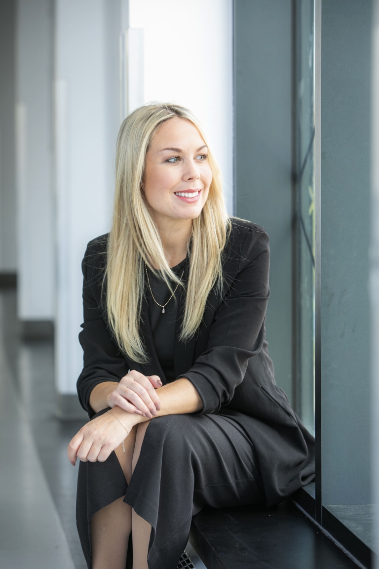 Justine Gagnon, courtière immobilière résidentielle de l'Équipe Jean-François Morin, Beauce et Chaudière-Appalaches