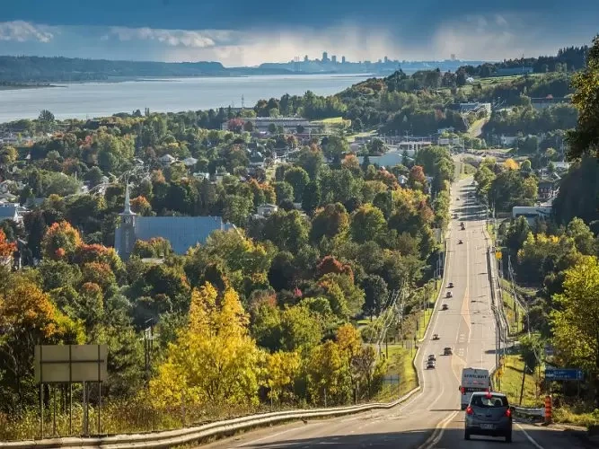 MRC de La Côte-de-Beaupré, région de Québec