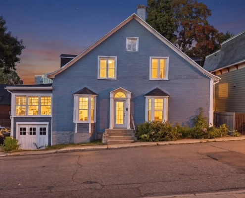 Quadruplex patrimonial Vieux-Lévis à vendre