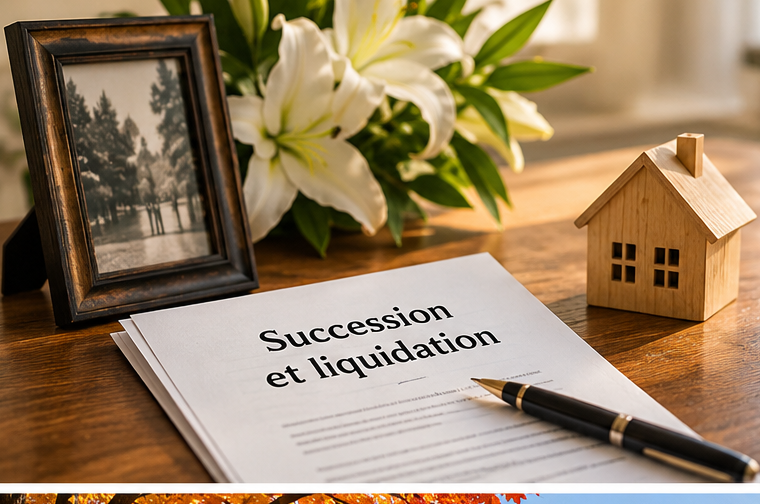 Documents du liquidateur d'une succession immobilière au Québec